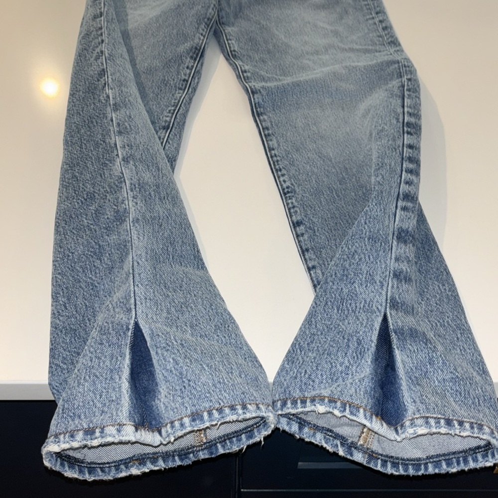 Frame High Rise Straight Leg Jeans Size 24 - Picture 7 of 13